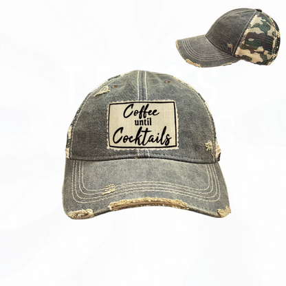 Coffee Until Cocktails Trucker Hats - 8 Colors