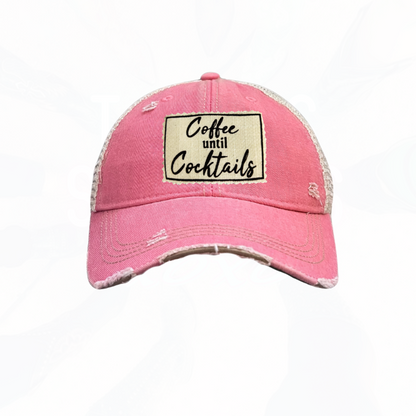 Coffee Until Cocktails Trucker Hats - 8 Colors
