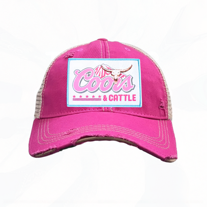 Coors & CATTLE Trucker HAT