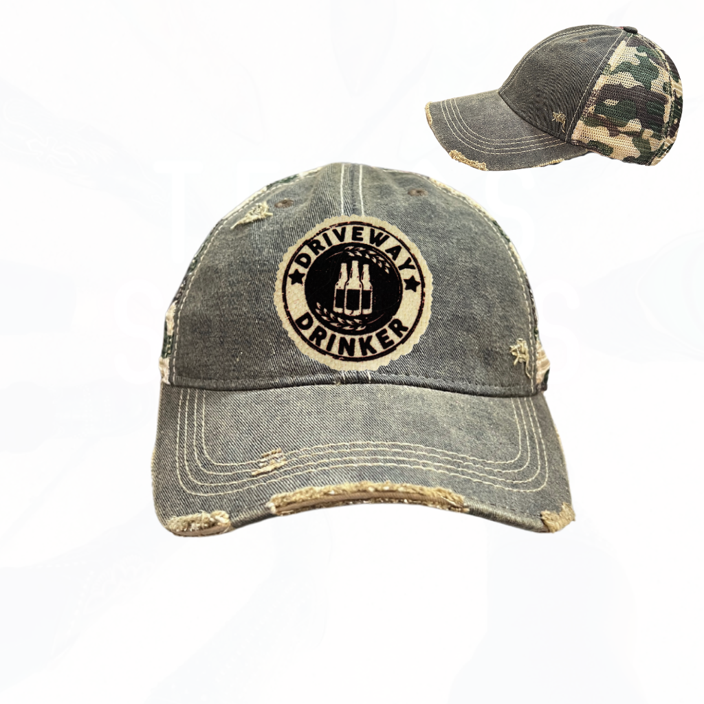 Driveway Drinker Trucker Hat - 10 Colors