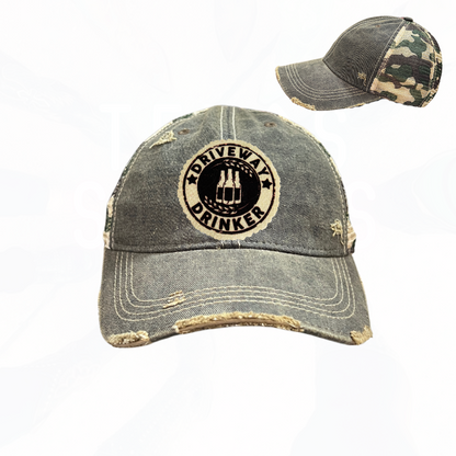 Driveway Drinker Trucker Hat - 10 Colors