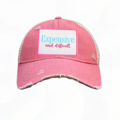 Expensive and Difficult Patch Trucker HAT