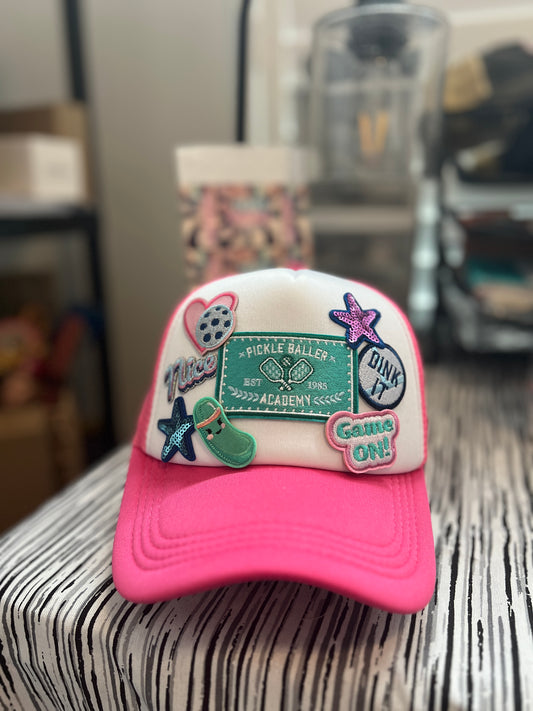 Pickle Baller Cluster Patch Foam Trucker Hat