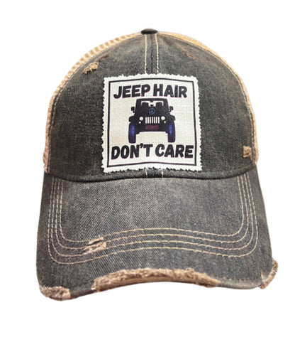 JEEP HAIR DONT CARE Trucker Hat