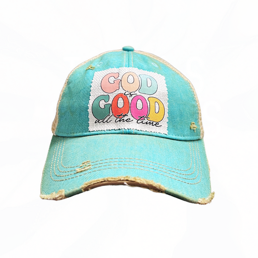 GOD is GOOD all the time Trucker Hat