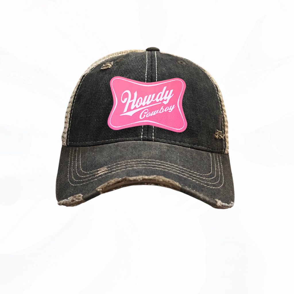 Howdy Cowboy Trucker HAT