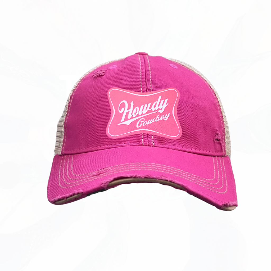 Howdy Cowboy Trucker HAT