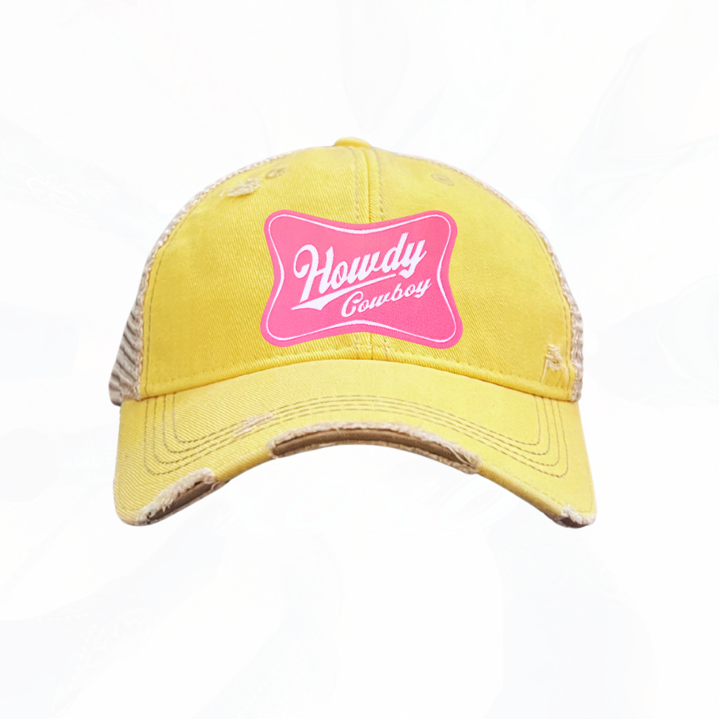 Howdy Cowboy Trucker HAT