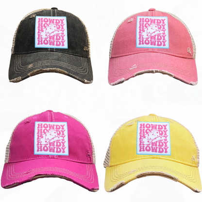Howdy Howdy Howdy Trucker HAT