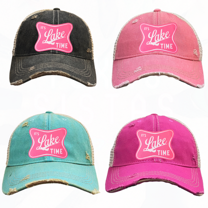 It's Lake Time Trucker HAT