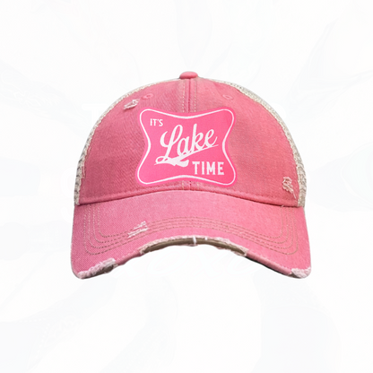 It's Lake Time Trucker HAT