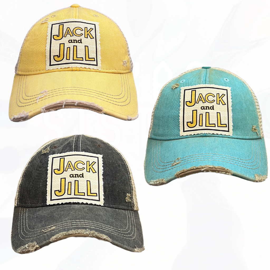 JACK and JILL Trucker Hat - 3 Colors