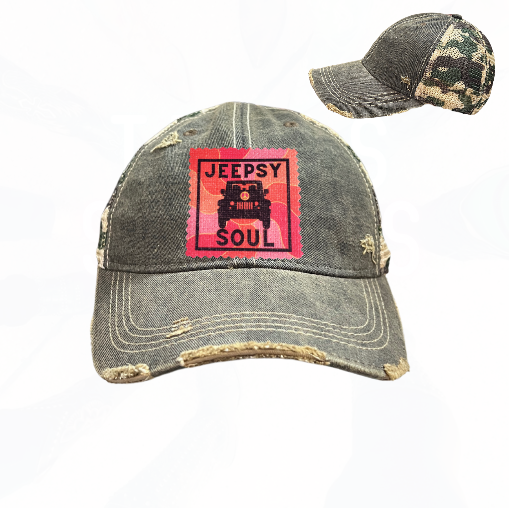 JEEPSY Soul Jeep Trucker Hats - 7 Colors