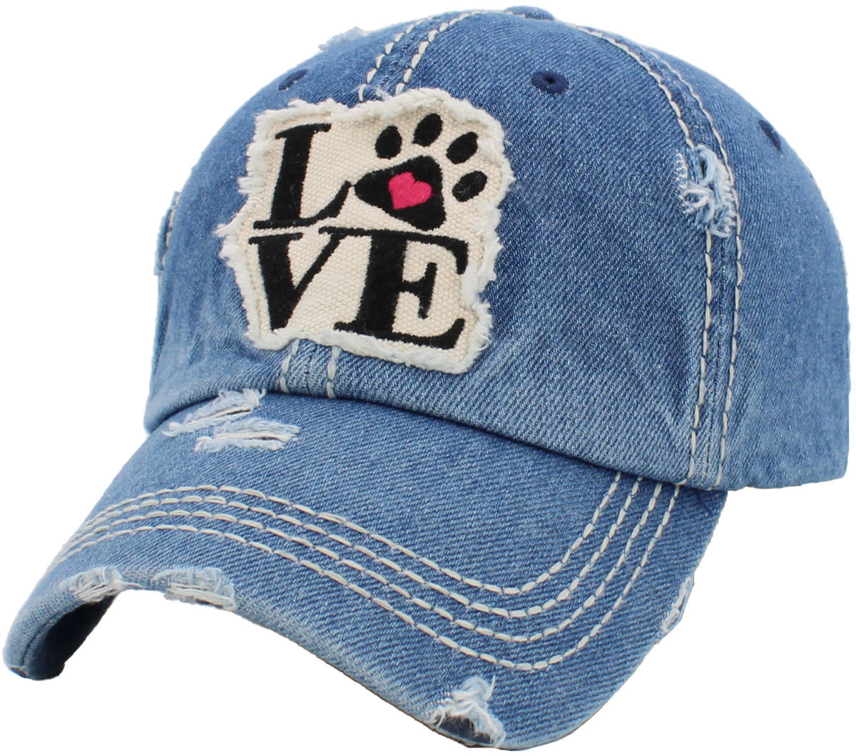 Love Paw Hats Love Animals Hats Dogs & Cats - 2 Colors