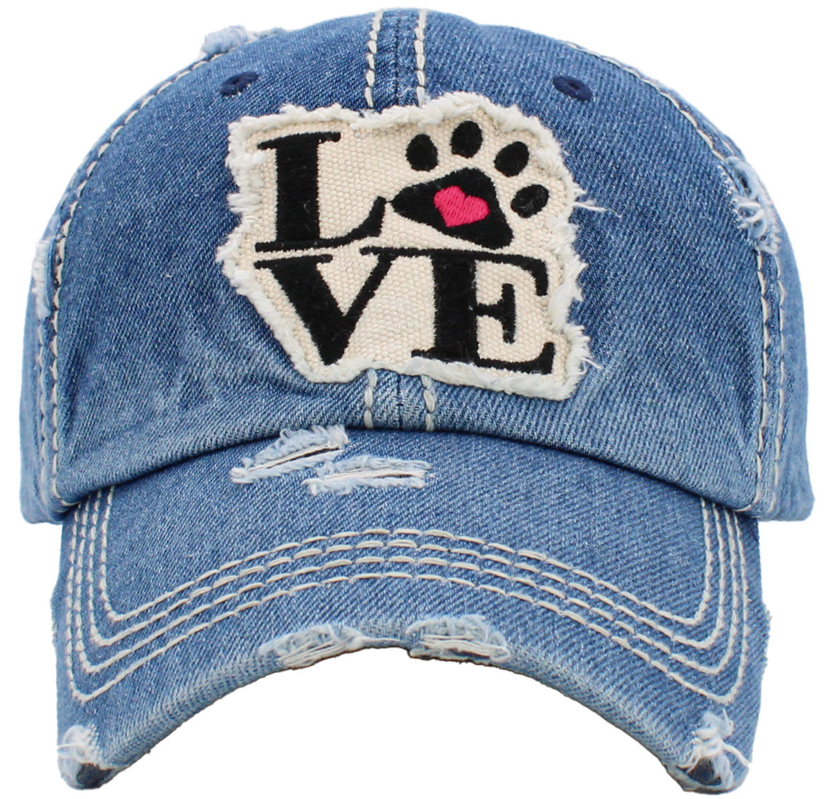 Love Paw Hats Love Animals Hats Dogs & Cats - 2 Colors