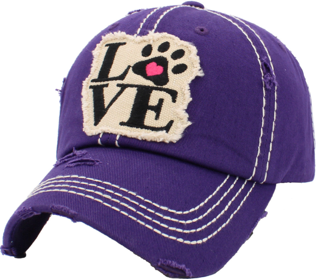 Love Paw Hats Love Animals Hats Dogs & Cats - 2 Colors