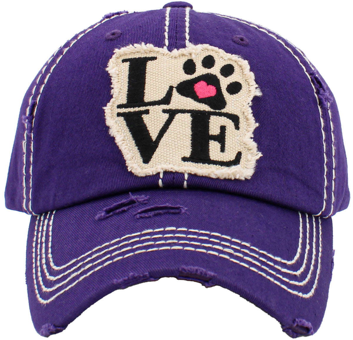 Love Paw Hats Love Animals Hats Dogs & Cats - 2 Colors