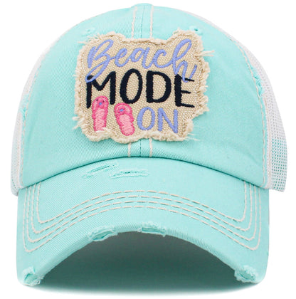 Beach Mode On Hat - Many Colors