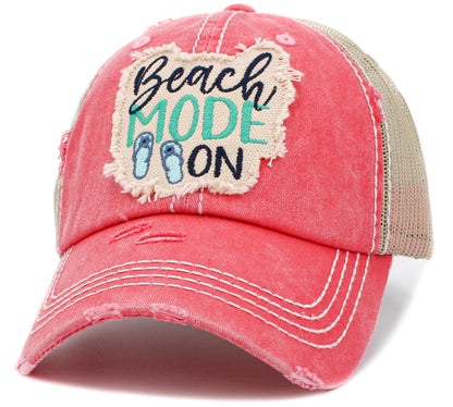 Beach Mode On Hat - Many Colors