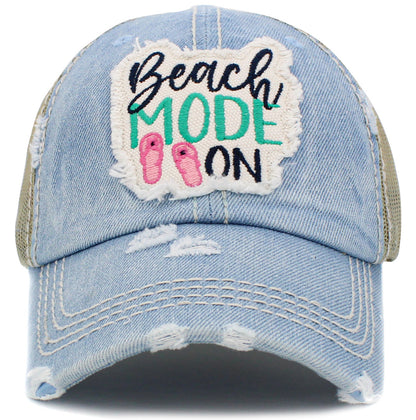 Beach Mode On Hat - Many Colors