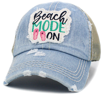 Beach Mode On Hat - Many Colors