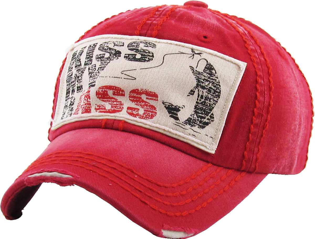 Kiss My Bass Hat Fishing Hat - 2 Colors