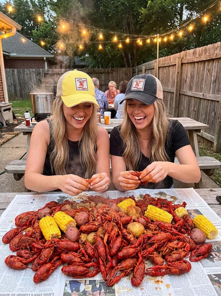 LET'S GET CRAY CRAY Crawfish Season Trucker Hats - Many Colors