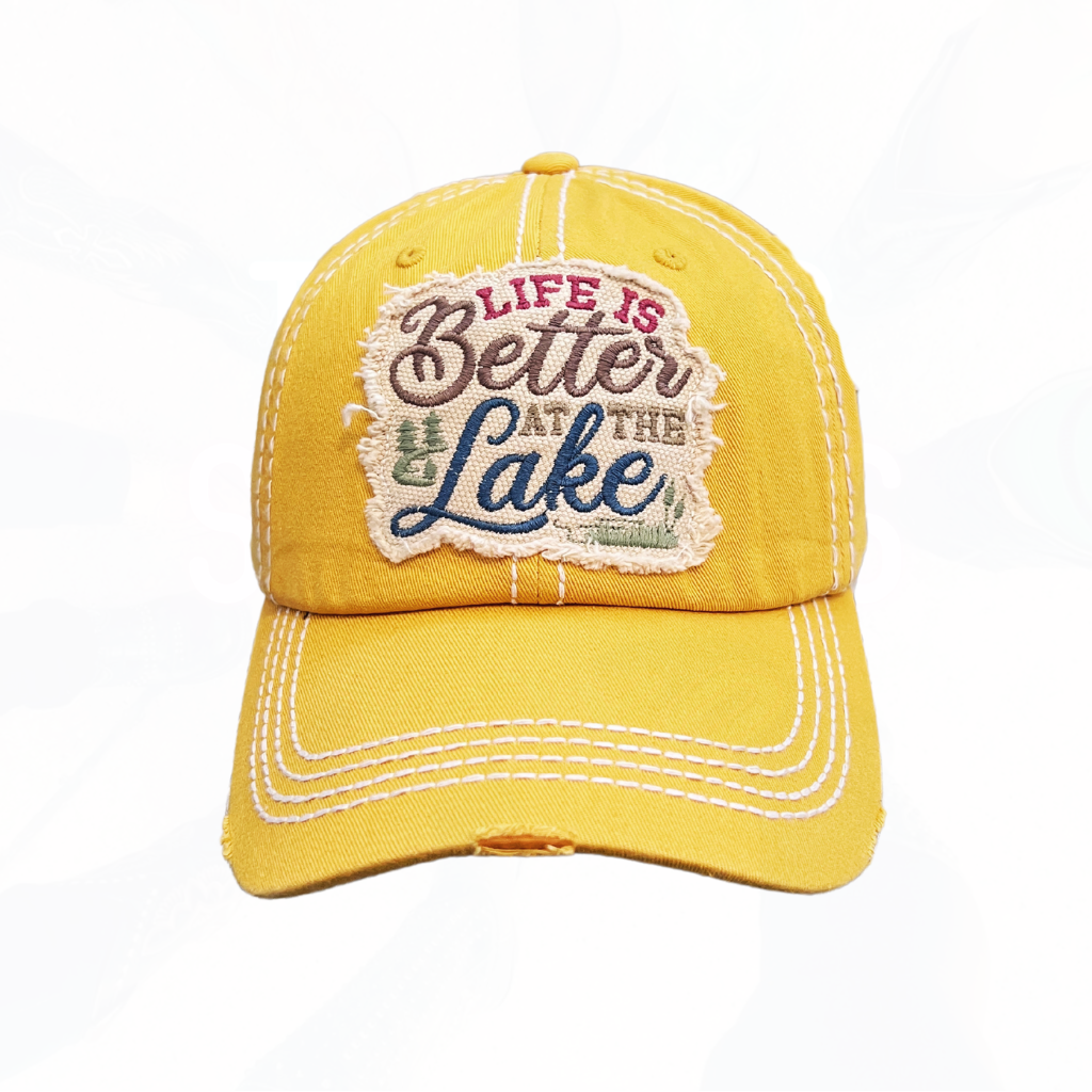 Life is Better at the LAKE Hats