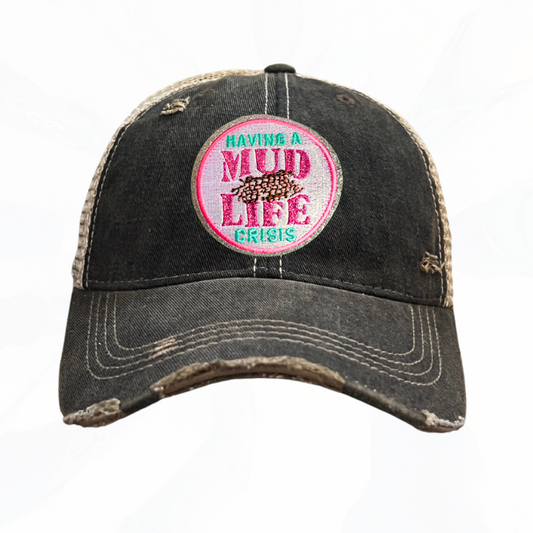 MUD Life Crisis Trucker Hats -  4 Colors