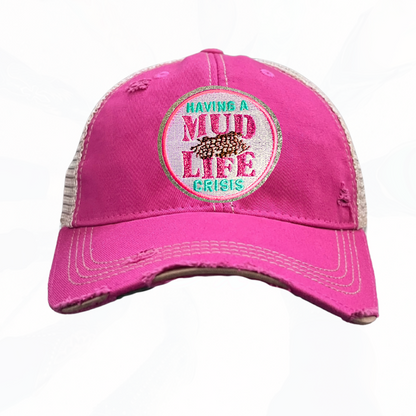 MUD Life Crisis Trucker Hats -  4 Colors