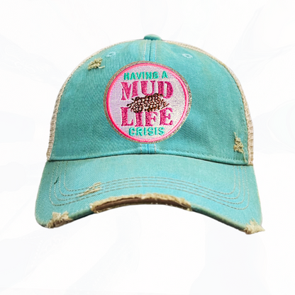 MUD Life Crisis Trucker Hats -  4 Colors