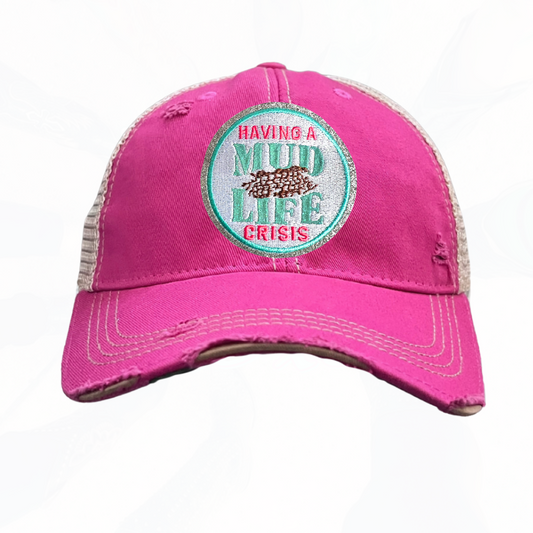 MUD Life Crisis Trucker Hats T -  4 Colors