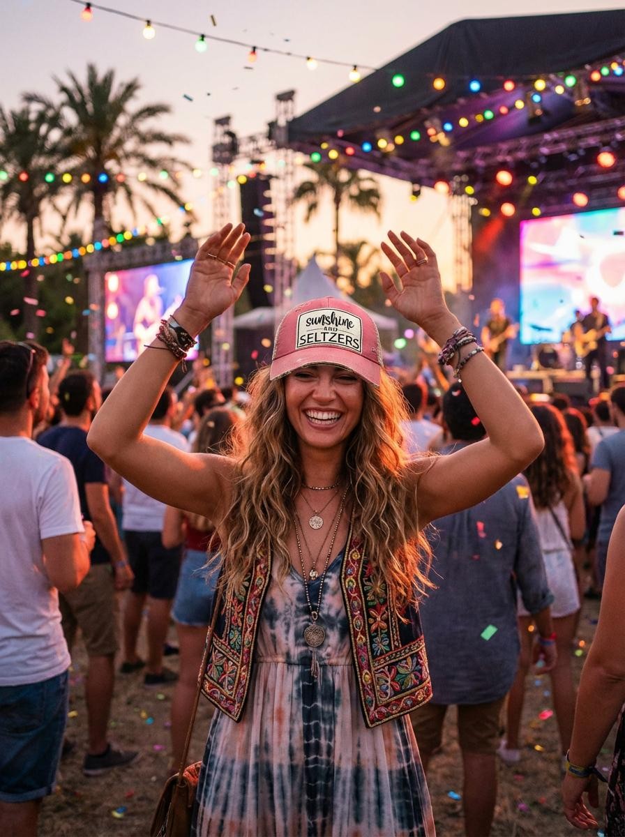 Sunshine and SELTZERS Trucker Hat