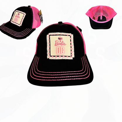 BARBIE OG Trucker Hat - CC or Distressed So Cute!