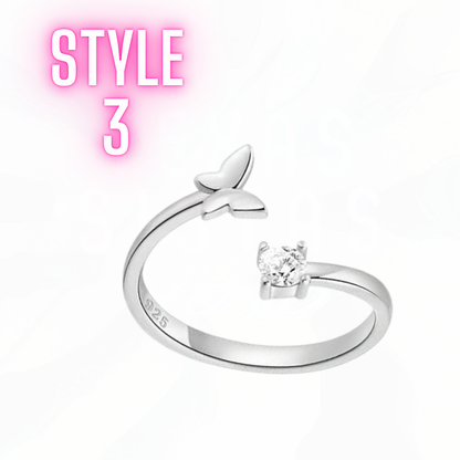 Sterling Silver Toe Rings - Many Styles