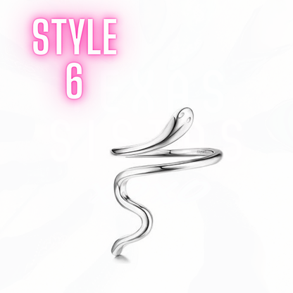 Sterling Silver Toe Rings - Many Styles