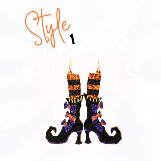 Happy Halloween Spooky Earrings - 4 Styles