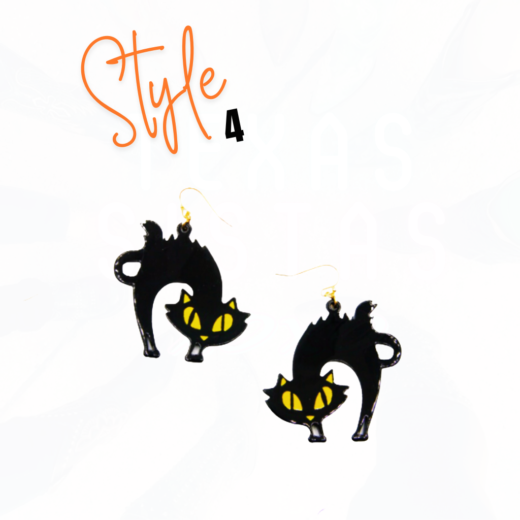 Ghostly Halloween Earrings  - 4 Styles