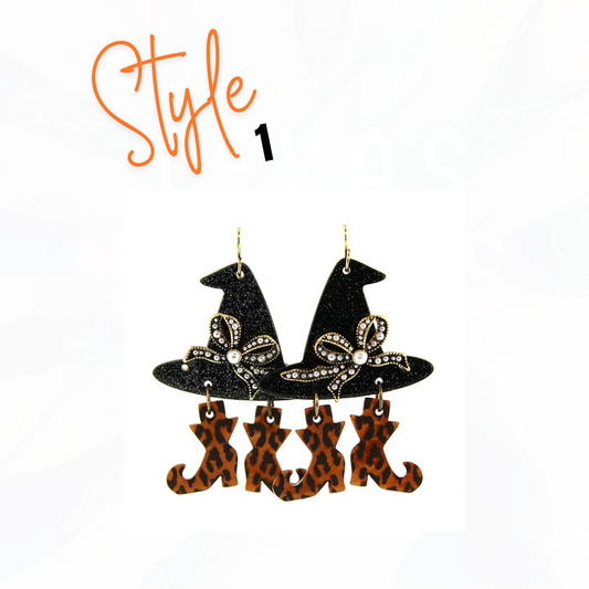Happy Halloween Earrings - 4 Styles