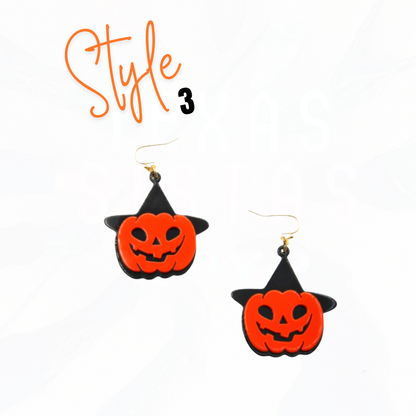 Ghostly Halloween Earrings  - 4 Styles