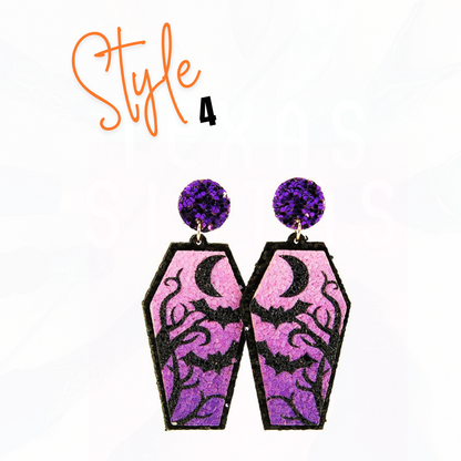 Happy Halloween Spooky Earrings - 4 Styles