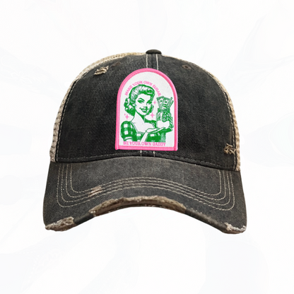 Make Your Own Sugar Be Your Own Daddy Patch Trucker HAT