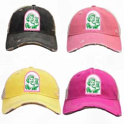 Make Your Own Sugar Be Your Own Daddy Patch Trucker HAT