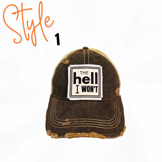 Fall Favorite Trucker Patch Hats - 4 Styles