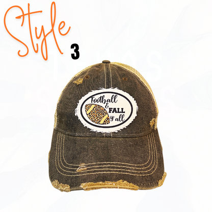 Fall Favorite Trucker Patch Hats - 4 Styles