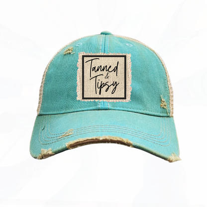 Tanned & Tipsy Trucker Hat - Lot's of Colors
