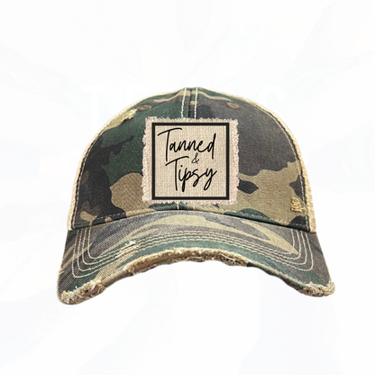 Tanned & Tipsy Trucker Hat - Lot's of Colors