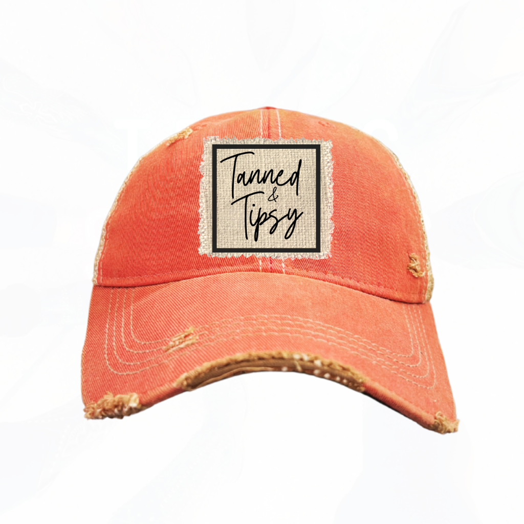 Tanned & Tipsy Trucker Hat - Lot's of Colors