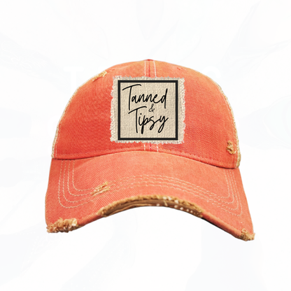 Tanned & Tipsy Trucker Hat - Lot's of Colors