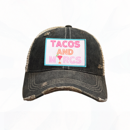 TACOS AND MARGS Trucker HAT